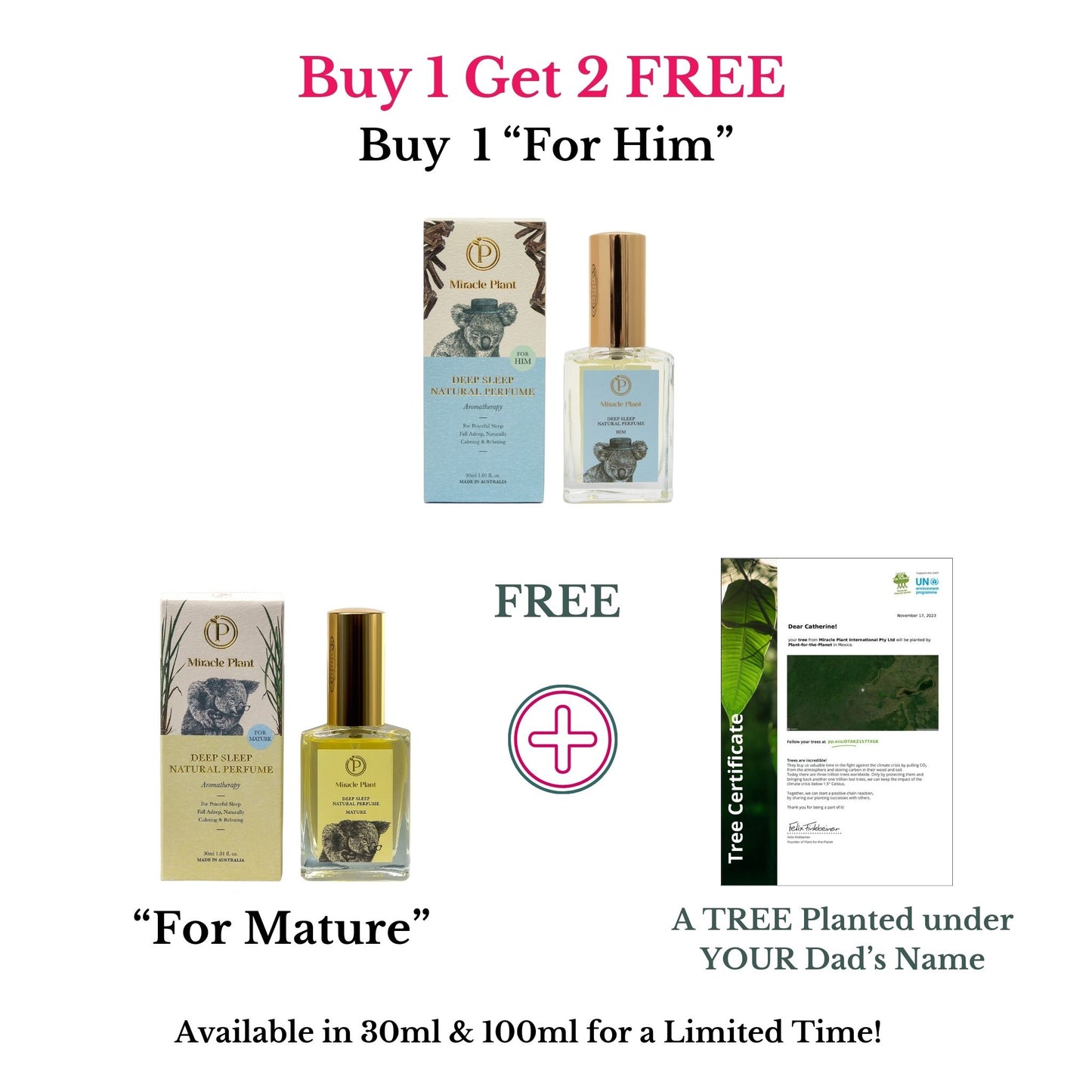 Deep Sleep Natural Perfume - For HIM (EU & US)