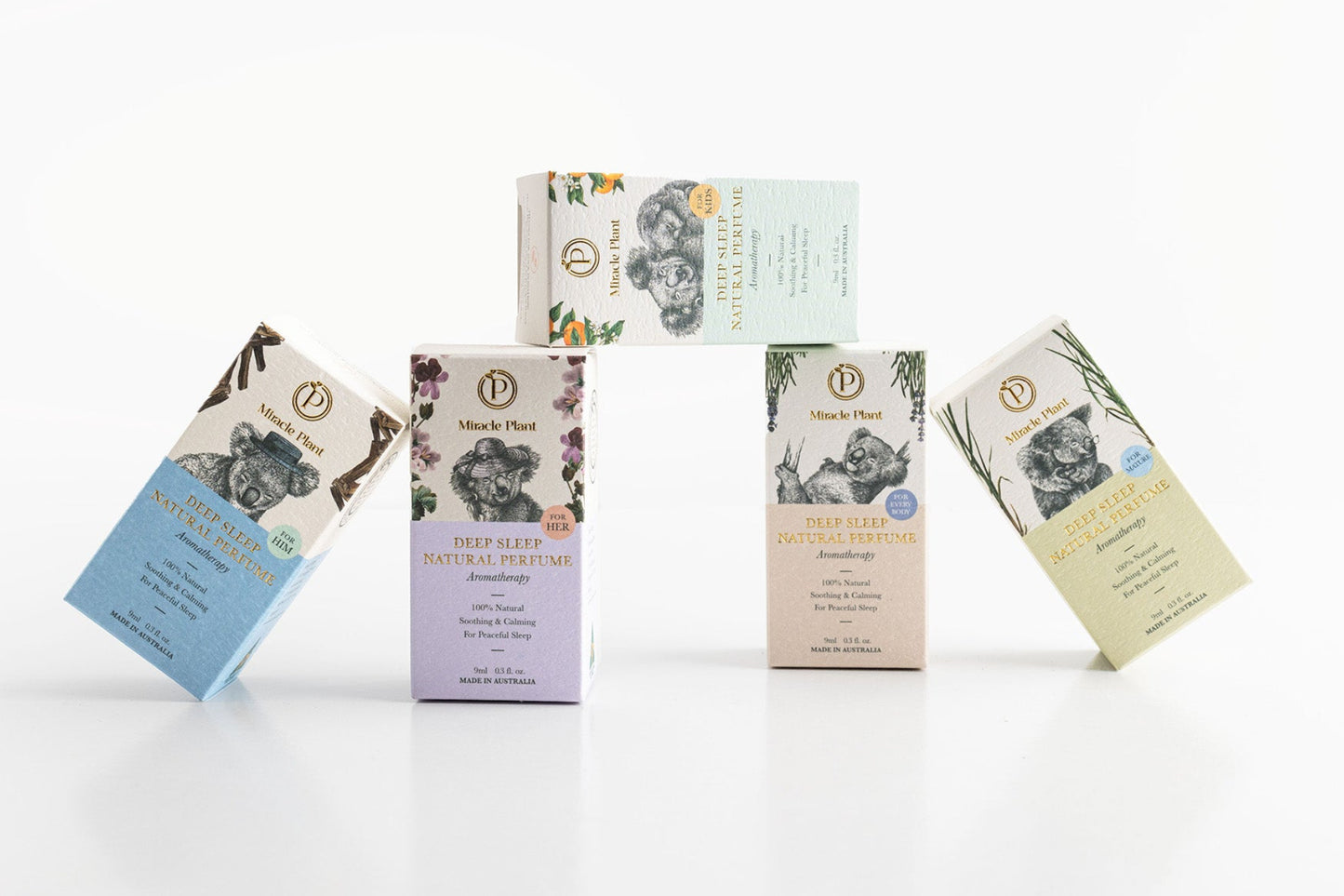 Deep Sleep Discovery Starter Kit (5 × 9ml) | Gift-Wrapped Set