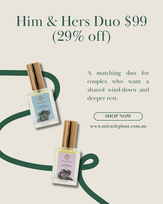 Sweet Dreams for Two – His & Hers 30ml  Duo ($99)